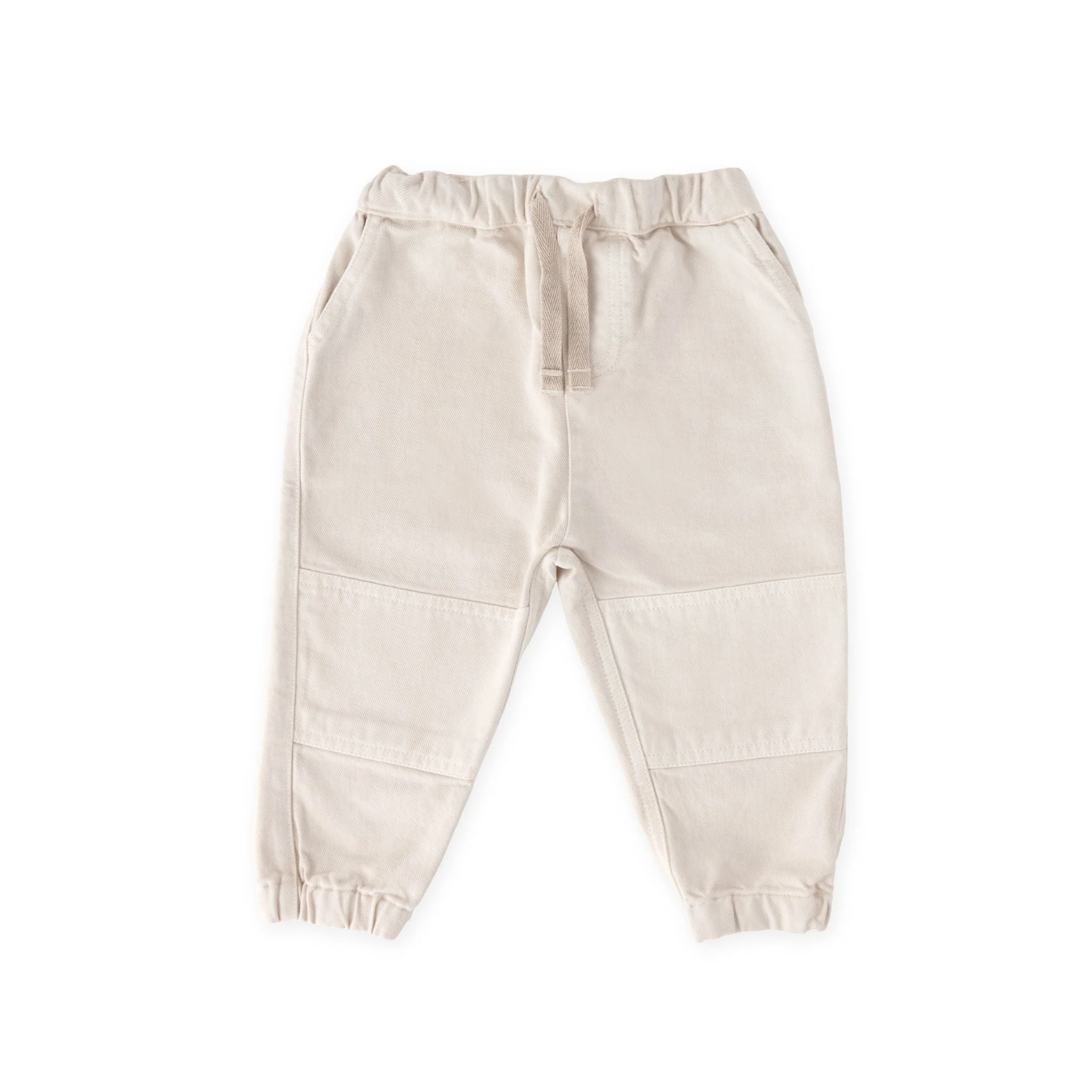 Vintage Twill Toddler Utility Jogger - Natural