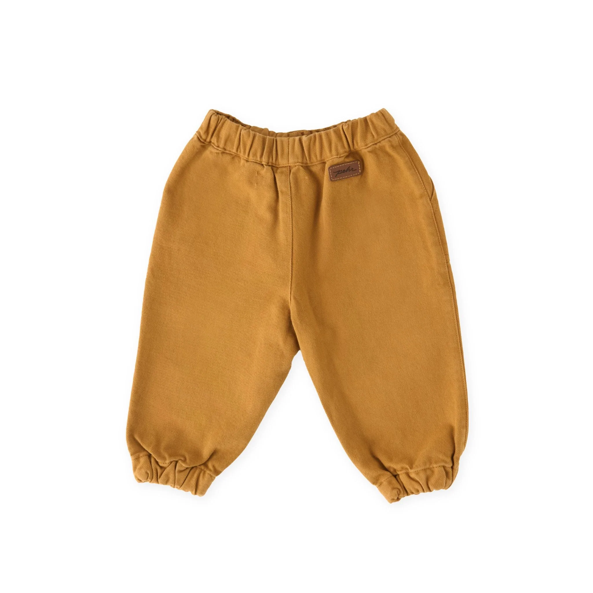 Vintage Twill Baby Utility Jogger - Caramel - Image 8