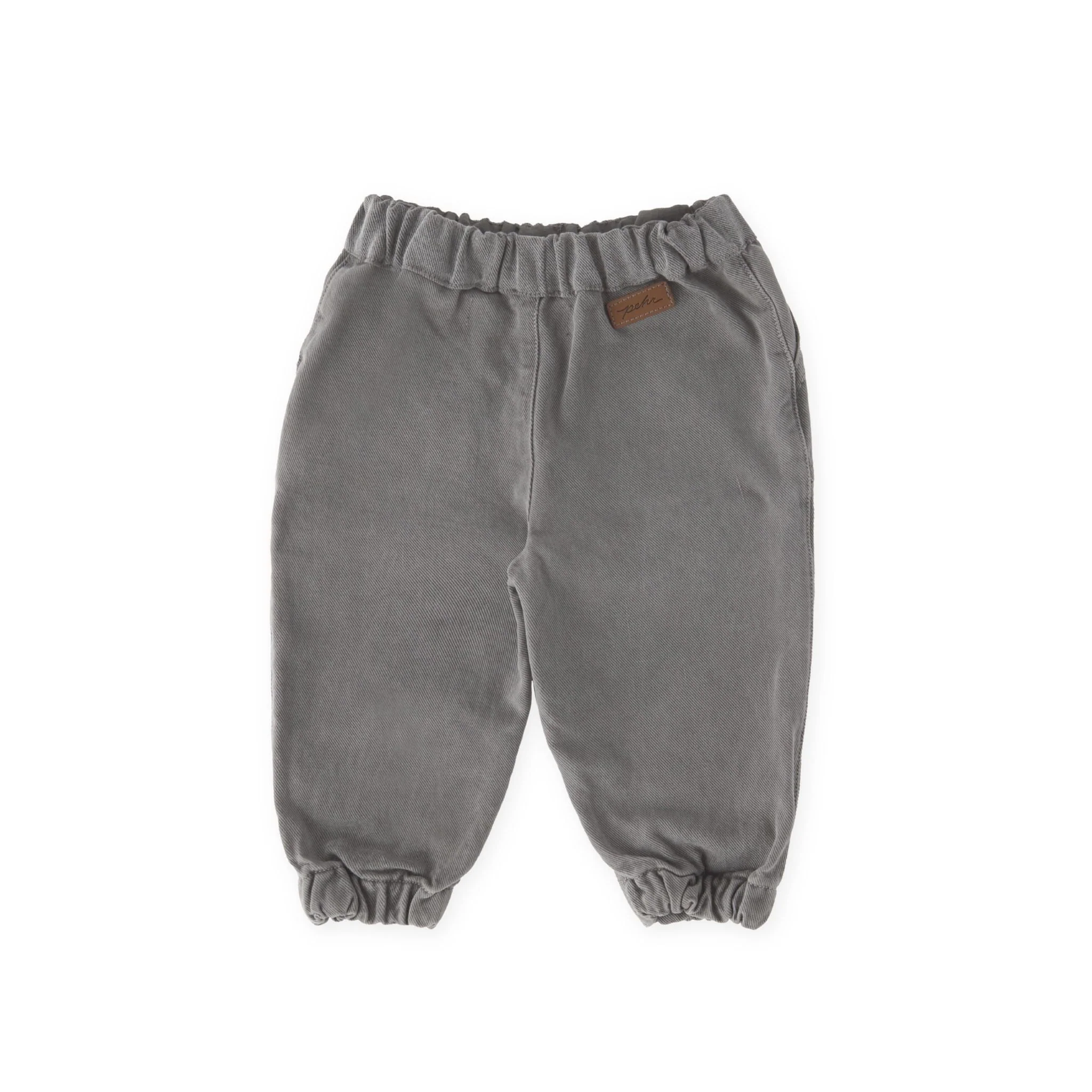Vintage Twill Baby Utility Jogger - Charcoal - Image 6
