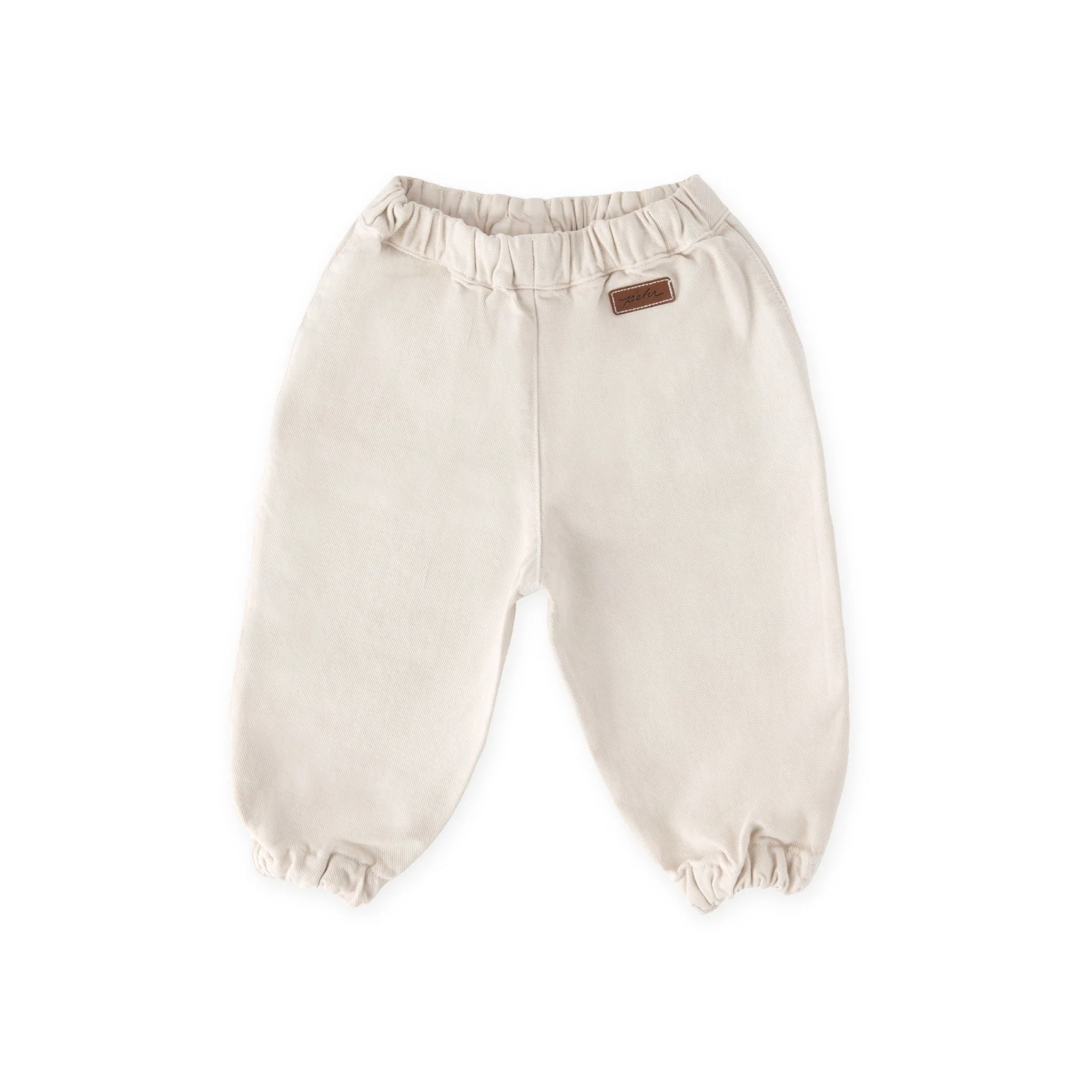 Vintage Twill Baby Utility Jogger - Natural - Image 8