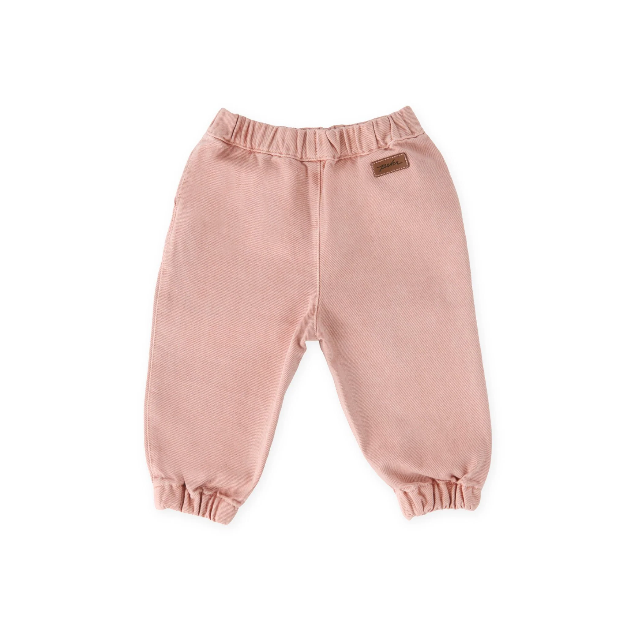 Vintage Twill Baby Utility Jogger - Peony - Image 7