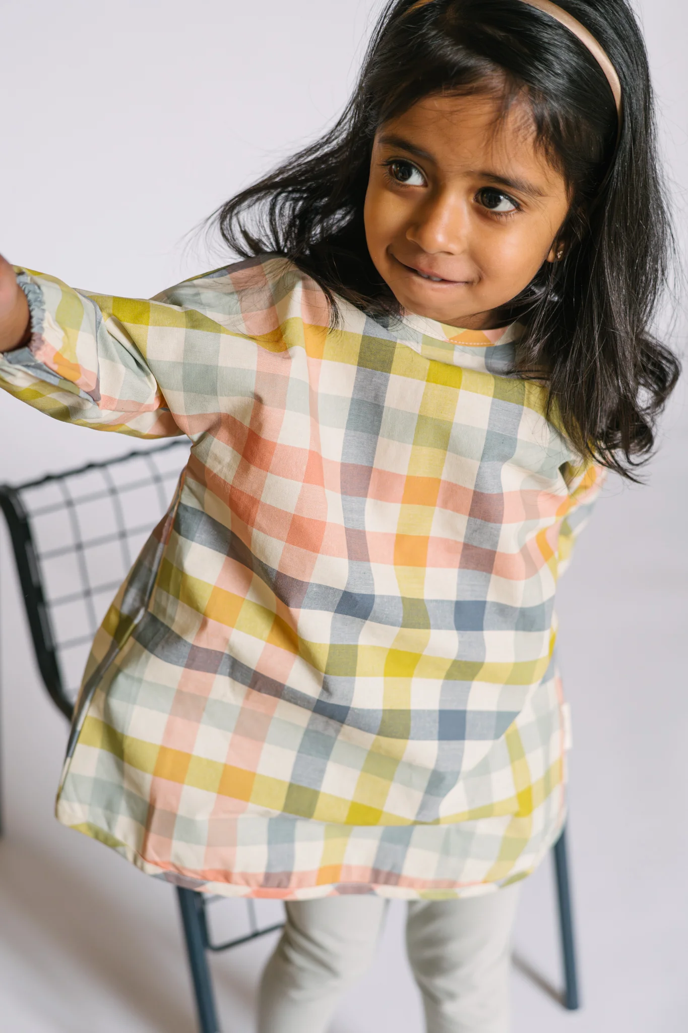 Water Repellent Baby Smock - Picnic - Image 2