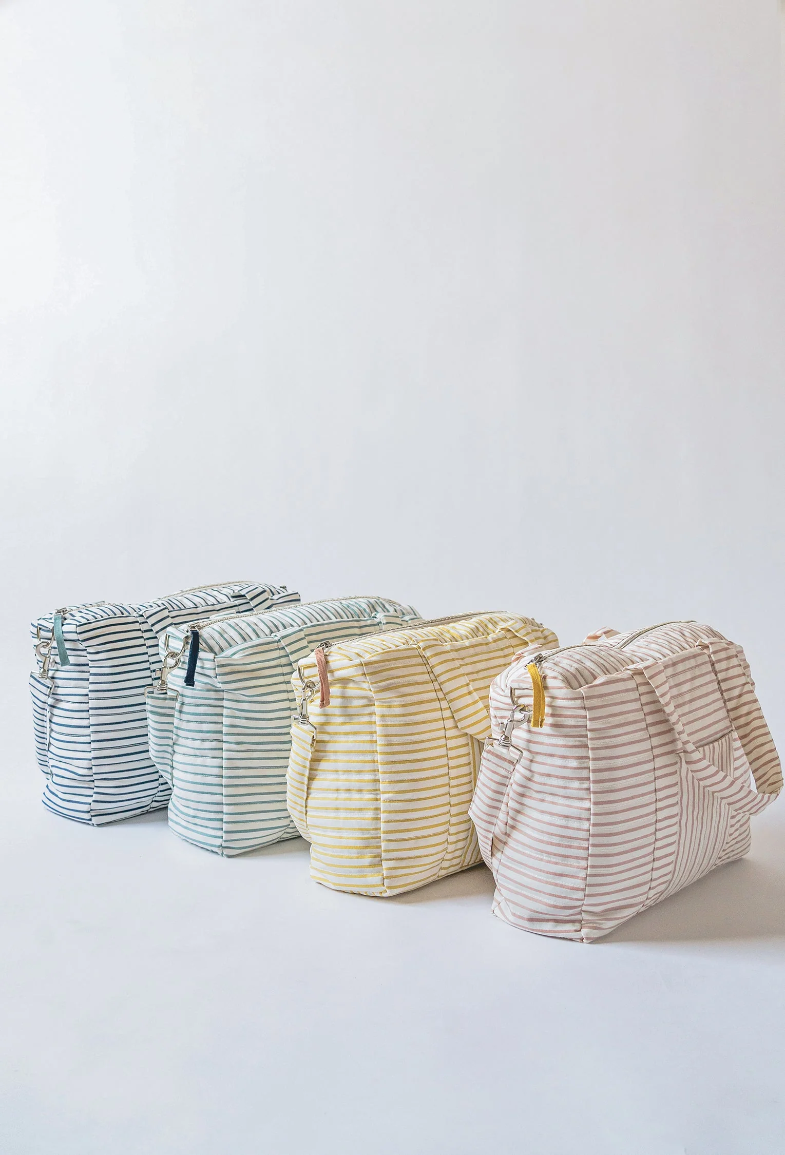 Weekender Bag - Stripes Away Deep Sea - Image 9