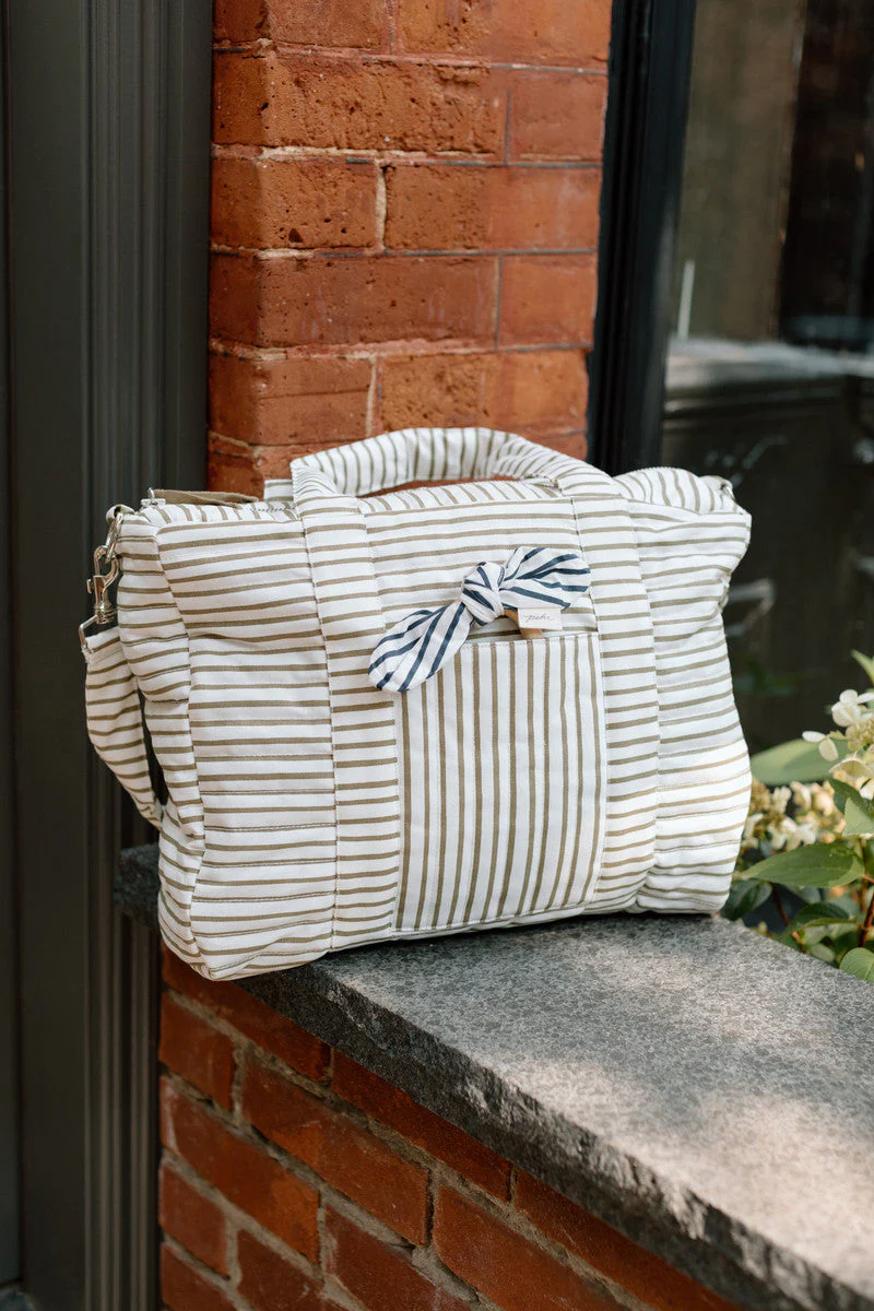 Weekender Bag - Stripes Away Olive - Image 4