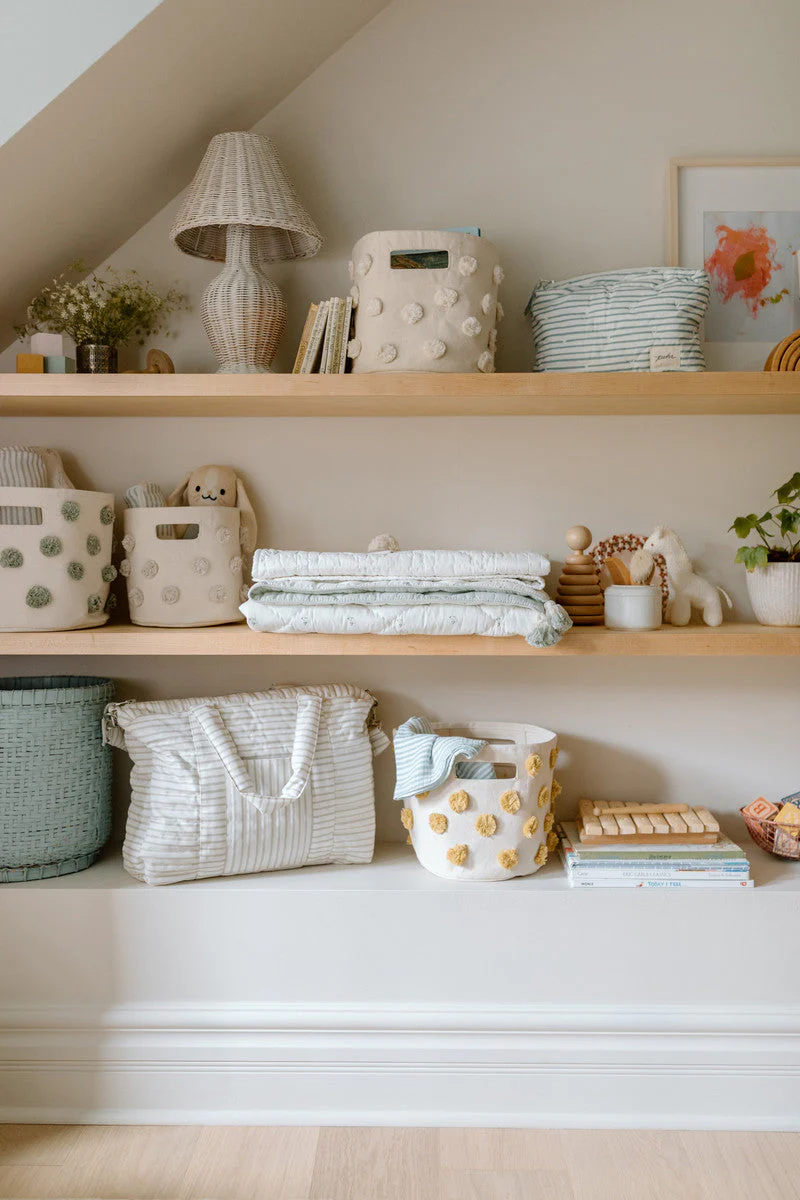 Weekender Bag - Stripes Away Pebble Grey - Image 4