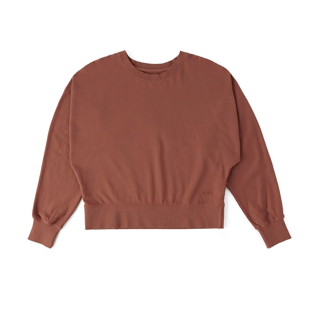 Women's French Terry Sweatshirt - Clay - Image 6